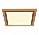 600x600mm Square FSC Wood Frame LED Ceiling Light