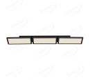 Three Head Rectangle Color Changing LED Panel Ceiling Light 70028