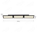 Three Head Rectangle Color Changing LED Panel Ceiling Light 70028