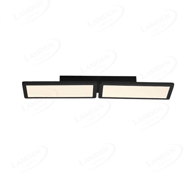 Two Head Rectangle Color Changing LED Panel Ceiling Light 70027