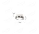 Stainlese Steel Single Head IP54 Decoration LED Ceiling Light 70058