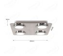 Five Head Steel Single Head IP54 Decoration LED Ceiling Light 70063