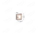 140x140mm LED Integrated LED Wall Lamp Ceiling light with Single Head 70064