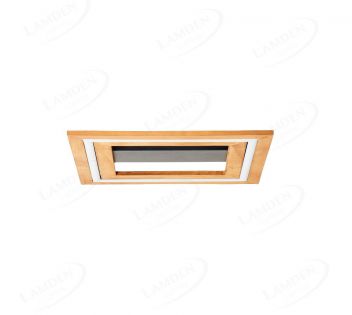 350x350mm LED Frame Light with Wood Board 