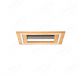 350x350mm LED Frame Light with Wood Board Decoration Ceiling Light 70078