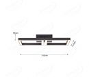 Two Small Square Combination LED Ceiling Light 70098