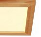 Square 280x280mm FSC Pine Wood Indoor LED Ceiling Light 90030