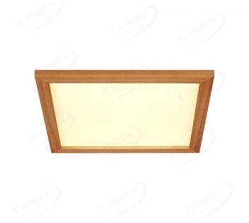 380x380mm pine wood led ceiling light
