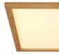 Square 480x480mm FSC Pine Wood Indoor LED Ceiling Light 90032