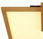 650x480mm Double Square FSC Pine Wood Indoor LED Ceiling Light 90035