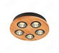 Diameter 330mm FSC Wood Five Head LED Integrated Ceiling Light 90076